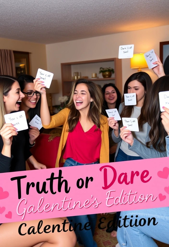 10 Hilarious Galentine's Games That Will Have You and Your Besties in Stitches! - 2. Truth or Dare: Galentine's Edition