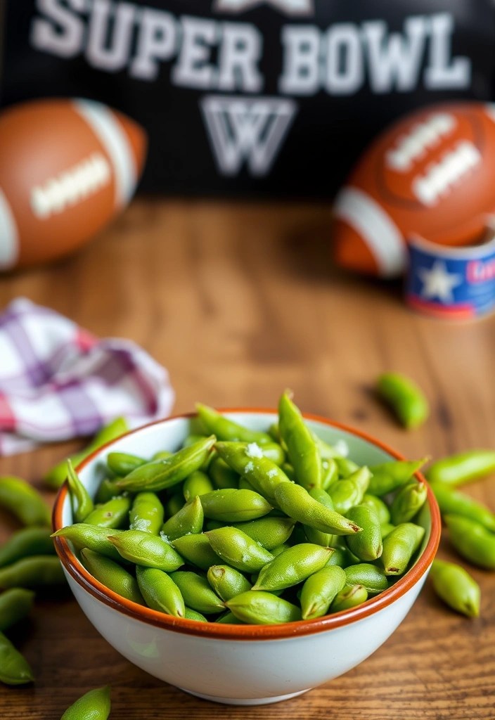 12 Healthy Super Bowl Snacks That'll Keep You in the Game (Without the Guilt!) - 11. Lightly Salted Edamame