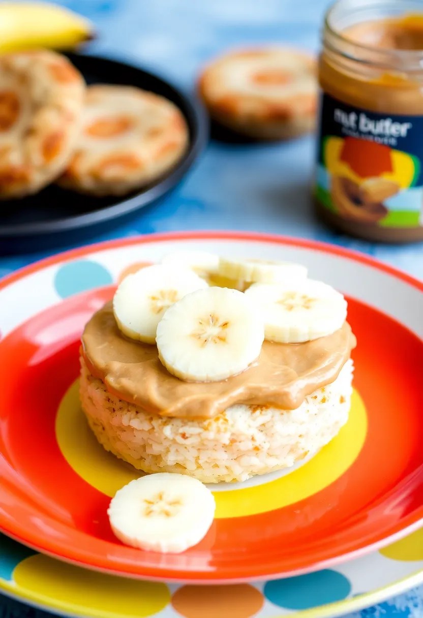 14 Guilt-Free Healthy Snacks That Are So Delicious You'll Want Them Daily! - 11. Rice Cakes with Nut Butter and Banana
