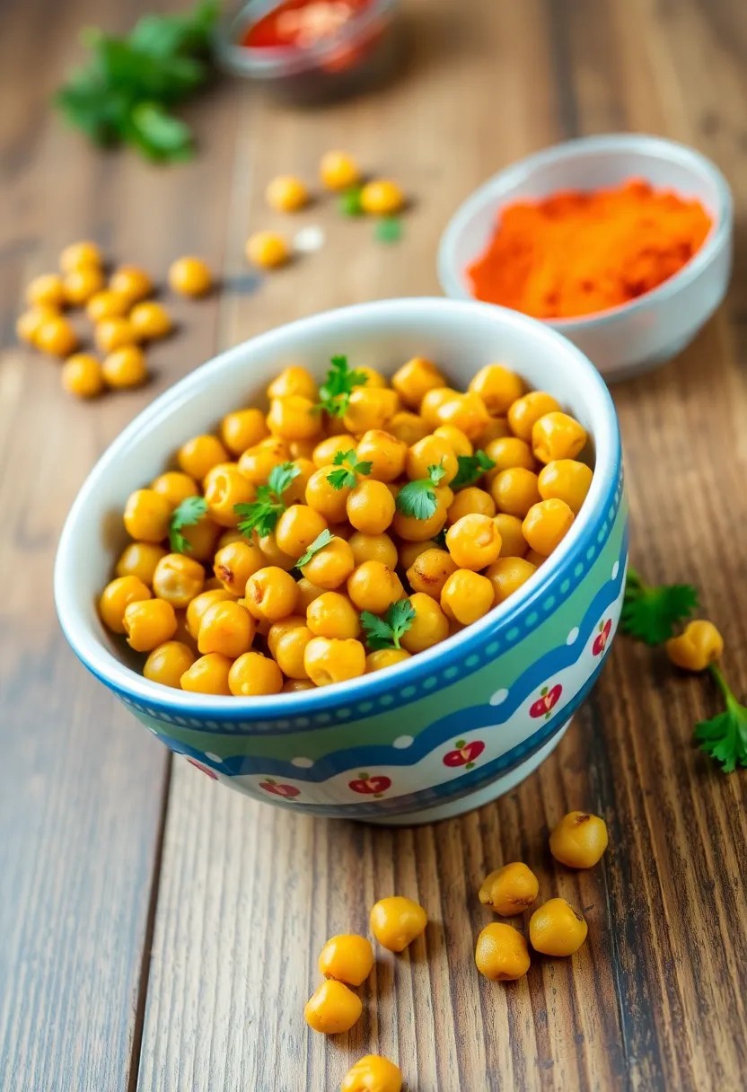 14 Guilt-Free Healthy Snacks That Are So Delicious You'll Want Them Daily! - 3. Roasted Chickpeas
