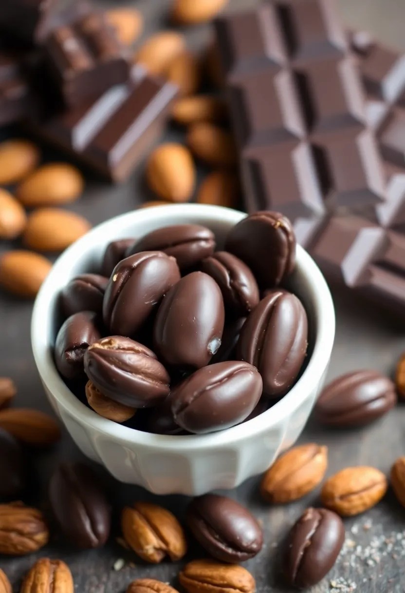 14 Guilt-Free Healthy Snacks That Are So Delicious You'll Want Them Daily! - 7. Dark Chocolate-Covered Almonds