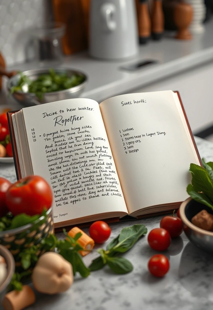 20 Unique Valentine's Day Gifts That'll Make Your Partner Say 'Wow!' - 12. Handwritten Recipe Book