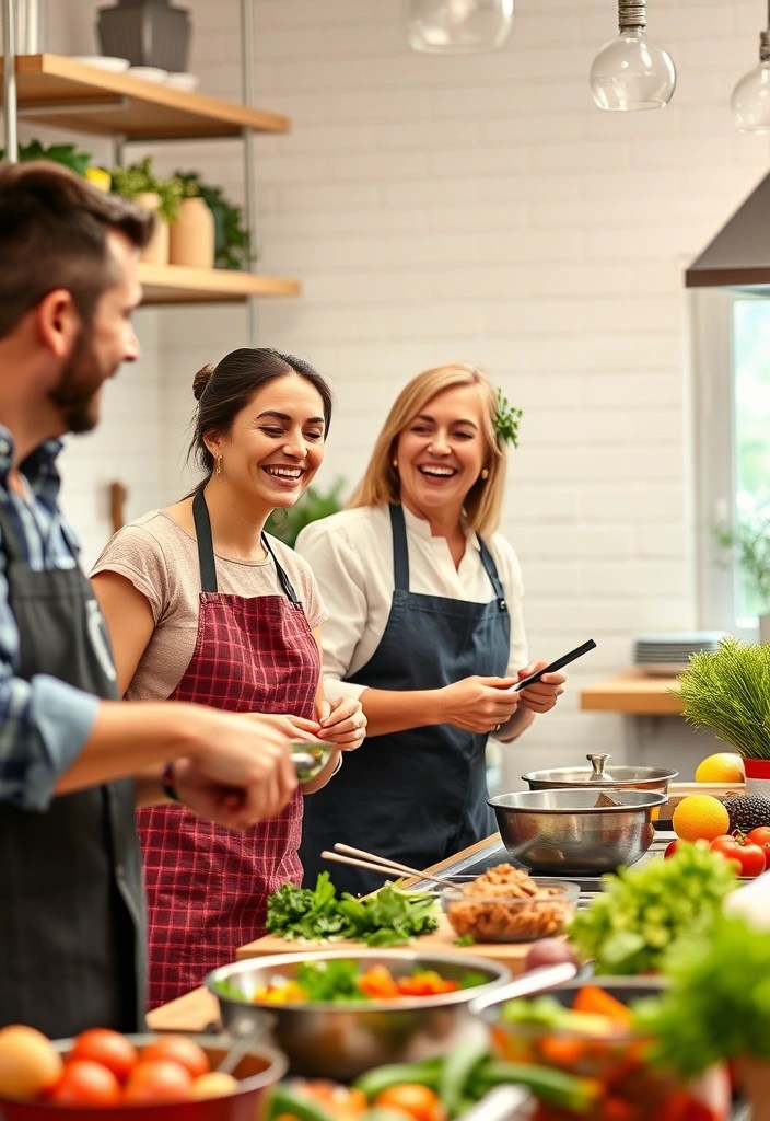 20 Unique Valentine's Day Gifts That'll Make Your Partner Say 'Wow!' - 7. Couples Cooking Class