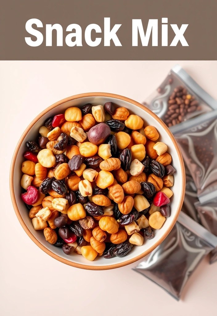 21 Low Calorie High Protein Snacks That Will Keep You Full All Day (You Won't Believe #5!) - 10. Fruit and Nut Trail Mix