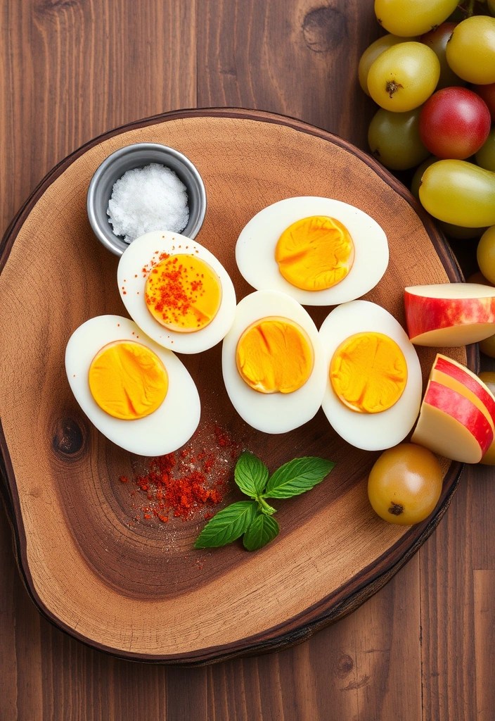 21 Low Calorie High Protein Snacks That Will Keep You Full All Day (You Won't Believe #5!) - 7. Hard-Boiled Eggs