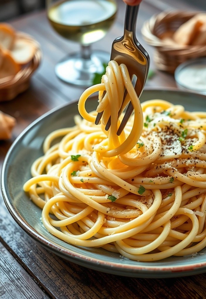 25 Easy Recipes That Will Impress Your Family (Wait Until You Try #12!) - 1. Creamy Garlic Pasta