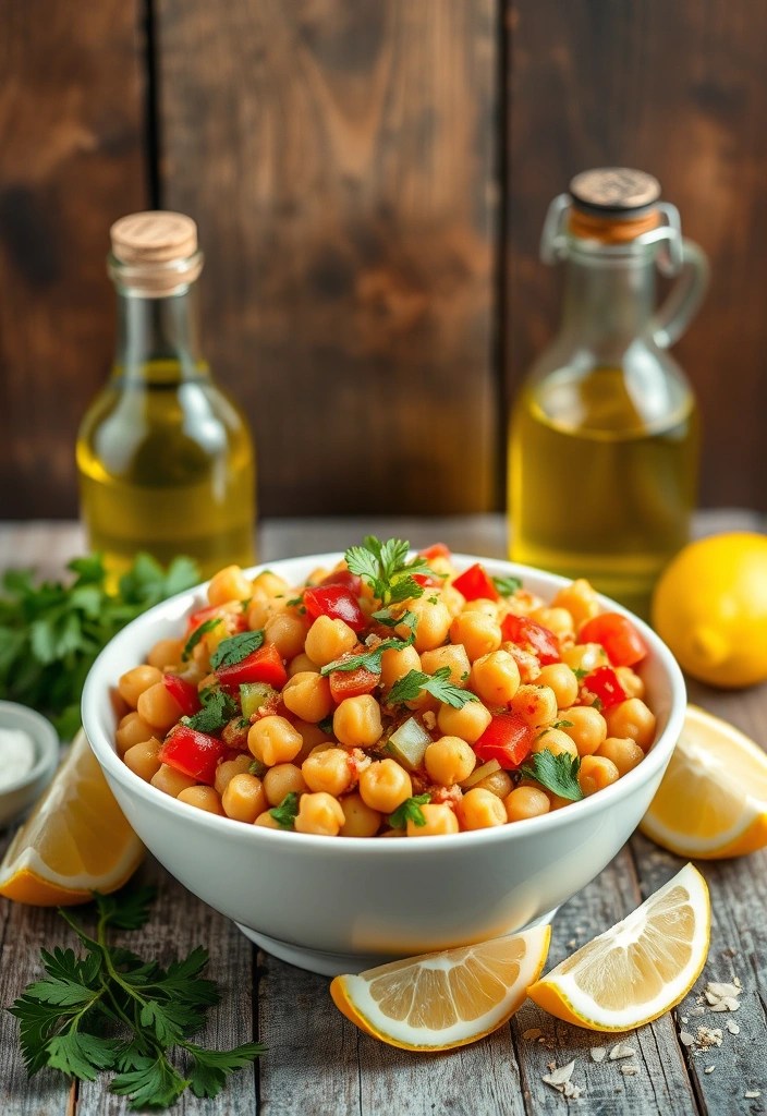 25 Easy Recipes That Will Impress Your Family (Wait Until You Try #12!) - 18. Mediterranean Chickpea Salad