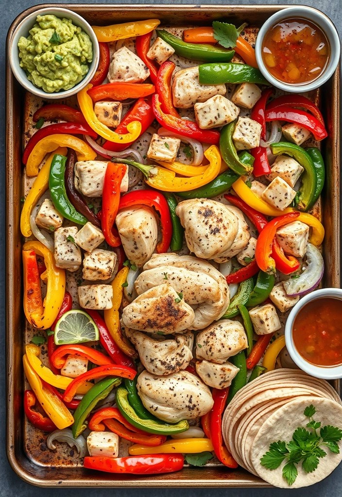 25 Easy Recipes That Will Impress Your Family (Wait Until You Try #12!) - 2. Sheet Pan Chicken Fajitas